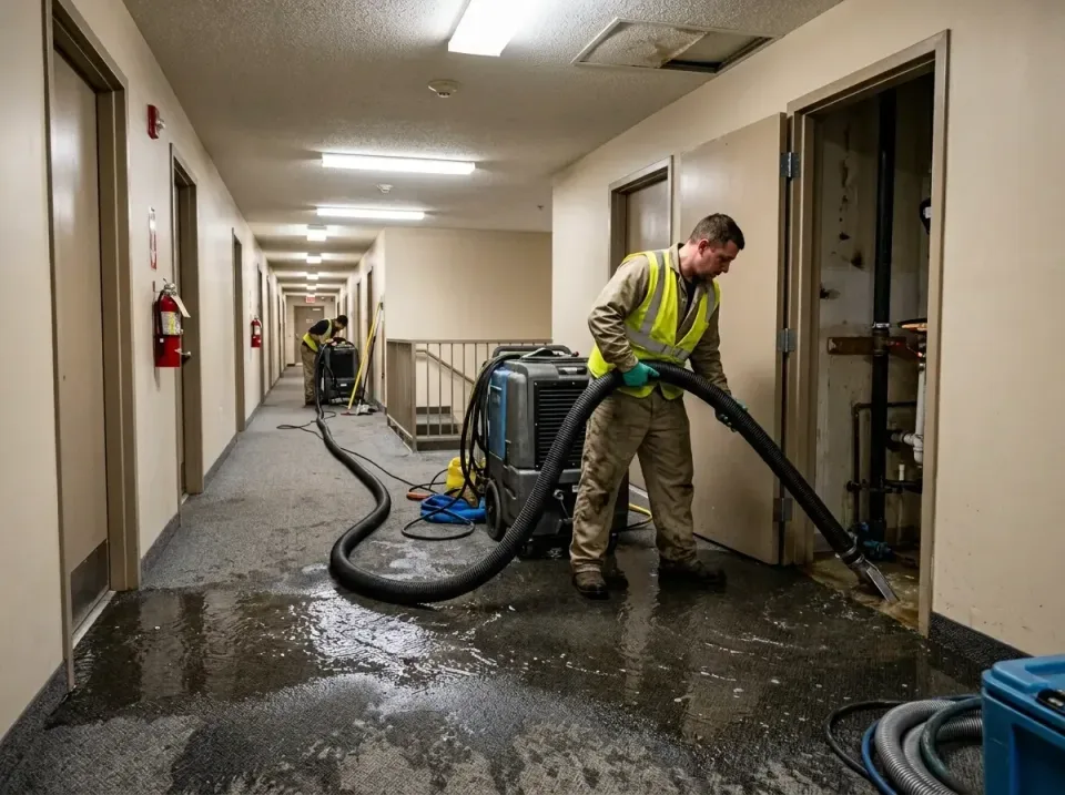 multi-unit-apartment-hallway-f-005 — frequently asked questions, Emergency Burst Pipe Water Extraction & Removal in Madison…